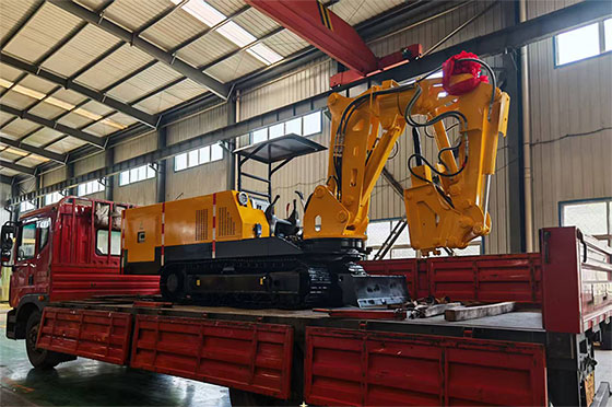 山東礦安重工巷道修復(fù)機(jī)再拓市場(chǎng)——WPZ-45/800L煤礦用巷道修復(fù)機(jī)成功發(fā)運(yùn)榮祥煤礦